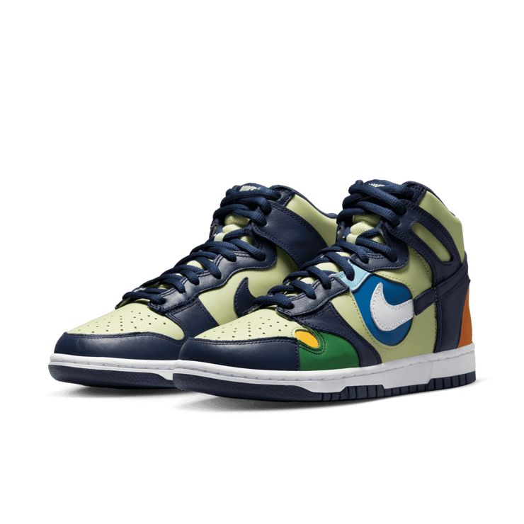 Nike Dunk High See-Thru Pistachio Angle 2