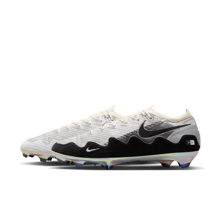 Nike Mercurial Zoom Vapor 16 Elite FG Patta Black White Angle 0