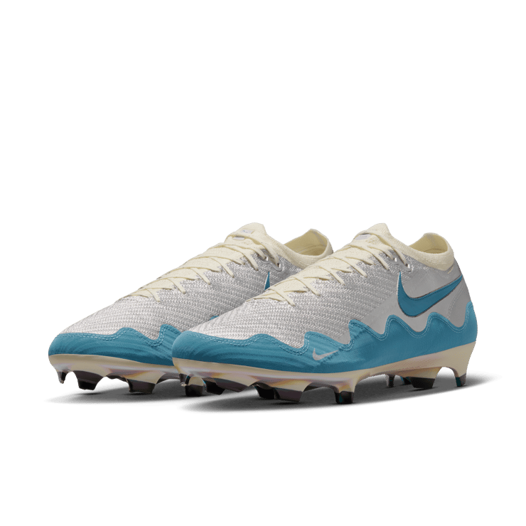 Nike Mercurial Zoom Vapor 16 Elite FG Patta Noise Aqua Angle 3