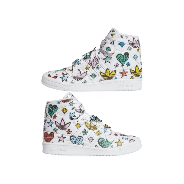 adidas Originals Jeremy Scott Forum 84 High Mono Angle 5