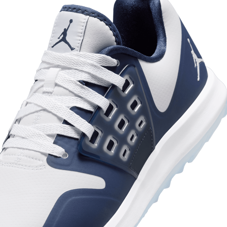 Air Jordan Grind Golf White Midnight Navy Angle 7