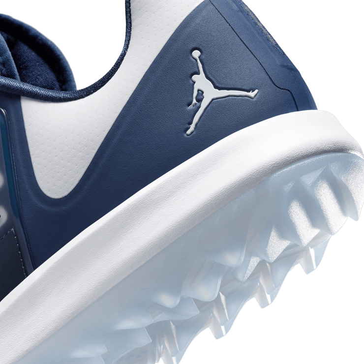 Air Jordan Grind Golf White Midnight Navy Angle 8