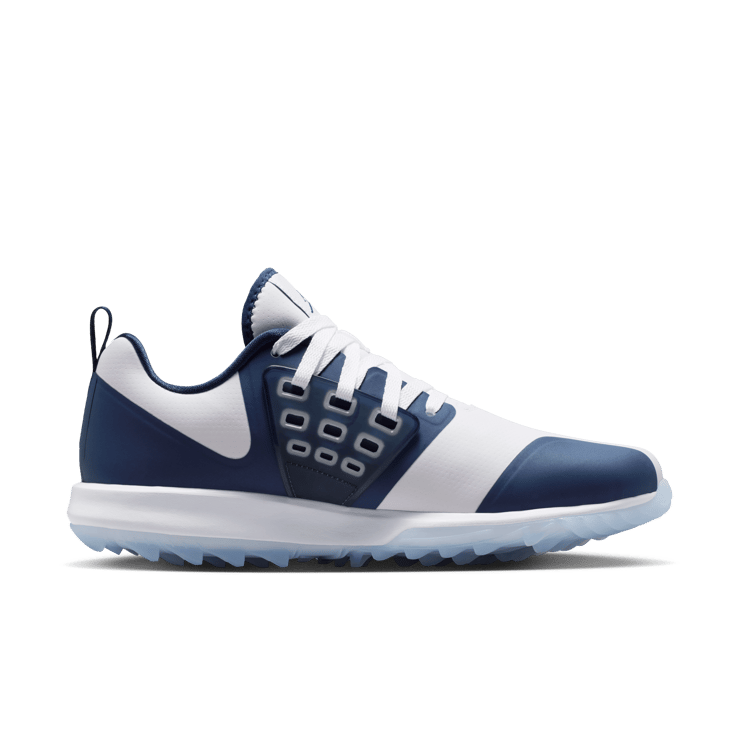 Air Jordan Grind Golf White Midnight Navy Angle 2