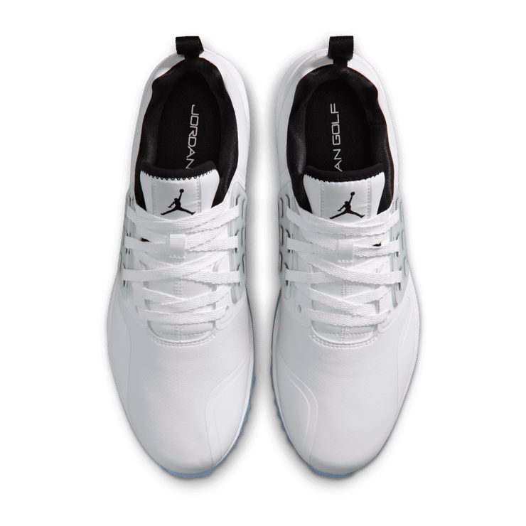 Air Jordan Grind Golf White Black Angle 3