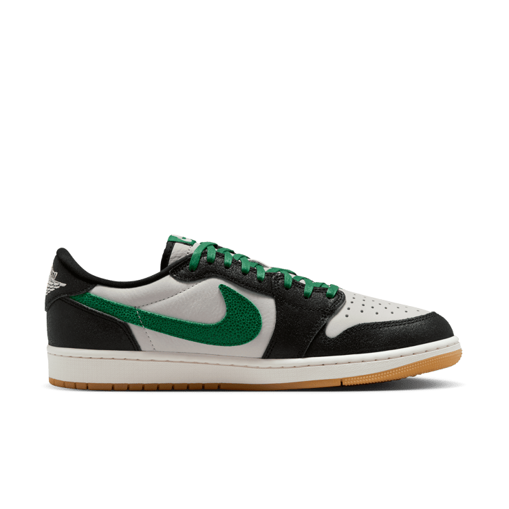 This Air Jordan 1 Low OG is Covered in Cracked Leather and