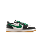 Air Jordan 1 Retro Low OG Phantom Pine Green (GS) Angle 2