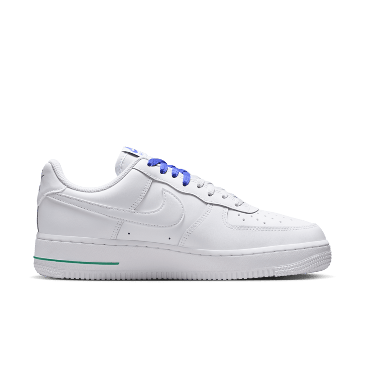 Nike Air Force 1 Low Blue Flower (W) Angle 2