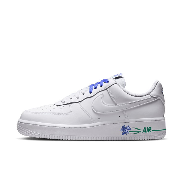 Nike Air Force 1 Low Blue Flower (W) Angle 0