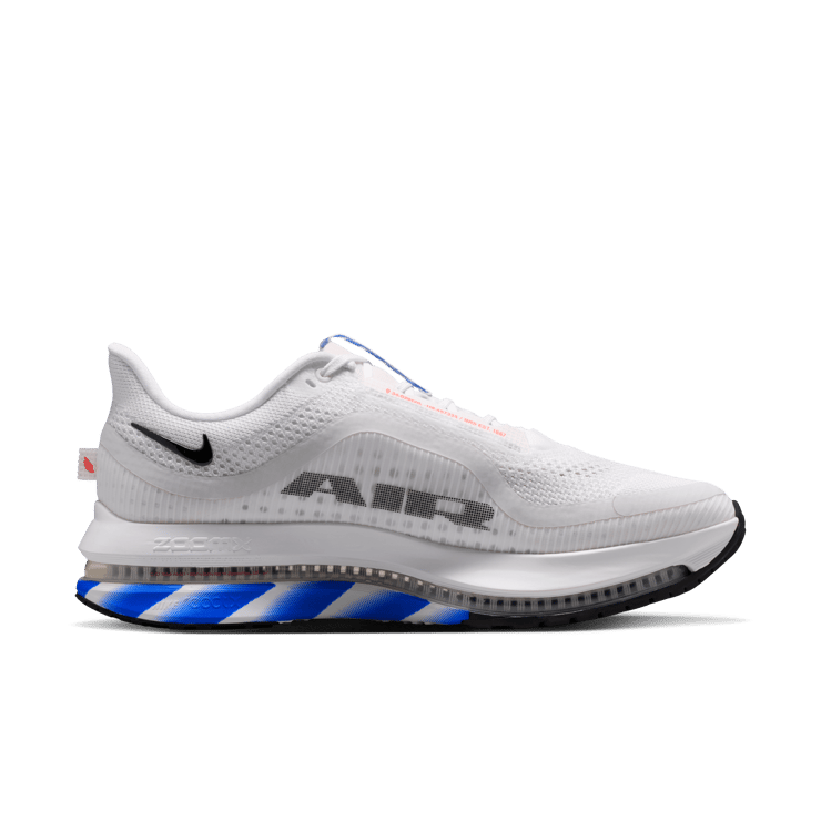 Nike Pegasus Premium CM White Racer Blue Angle 2