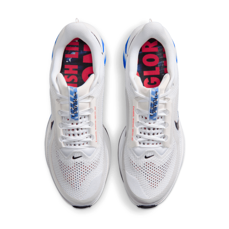 Nike Pegasus Premium CM White Racer Blue Angle 3