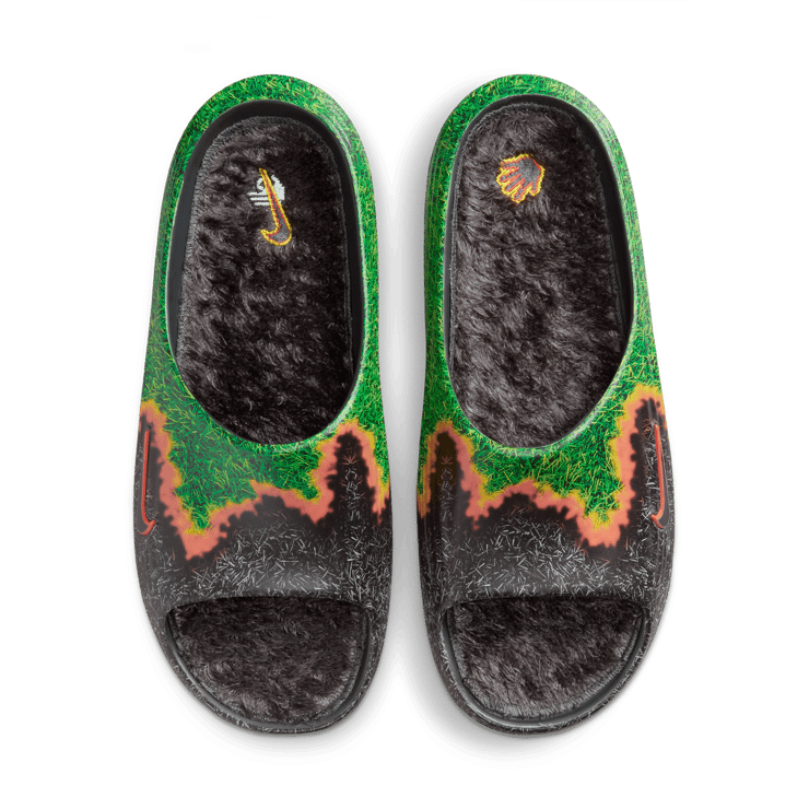 Nike ReactX Rejuven8 Slide .SWOOSH Touch Grass Angle 4