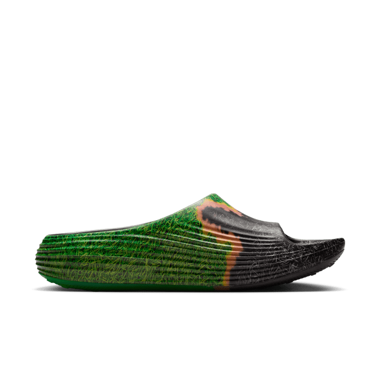 Nike ReactX Rejuven8 Slide .SWOOSH Touch Grass Angle 3