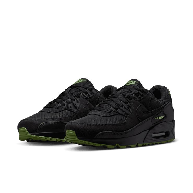 Nike Air Max 90 Black Chlorophyll Angle 2