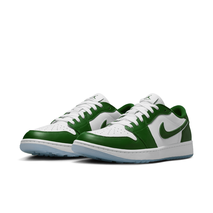 Air Jordan 1 Low Golf Spiked Forest Green Angle 4