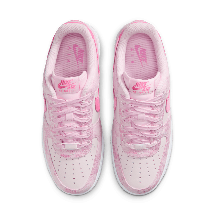 Nike Air Force 1 Low Pink Denim (W) Angle 3