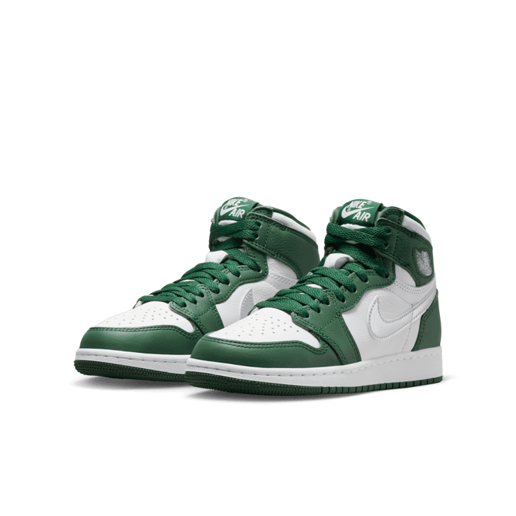 Jordan 1 High Gorge Green (GS) Angle 2