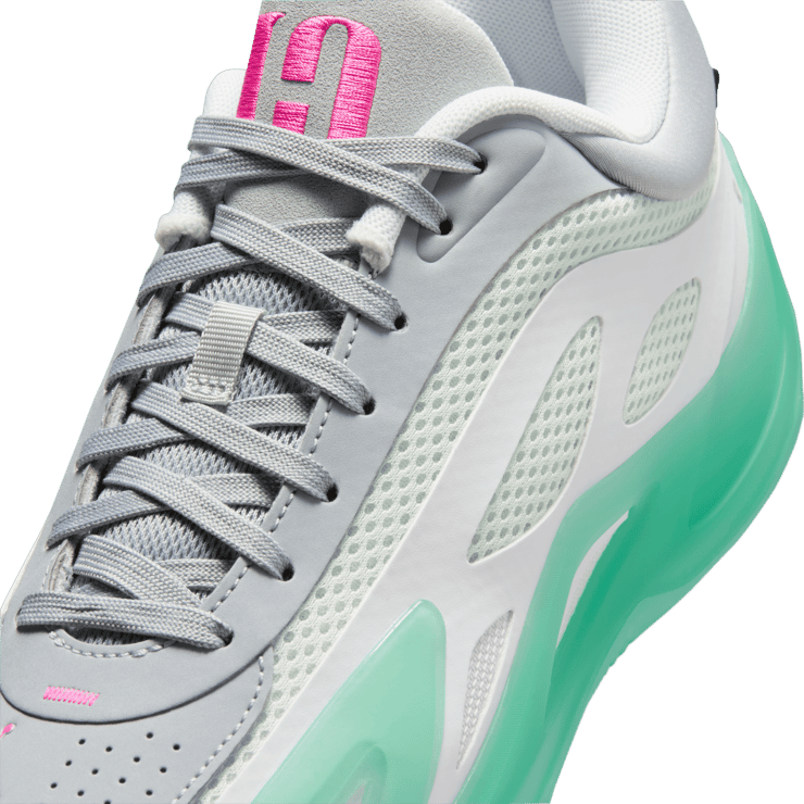 Jordan Heir Series 2 White Metallic Silver (W) Angle 6