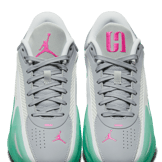 Jordan Heir Series 2 White Metallic Silver (W) Angle 8
