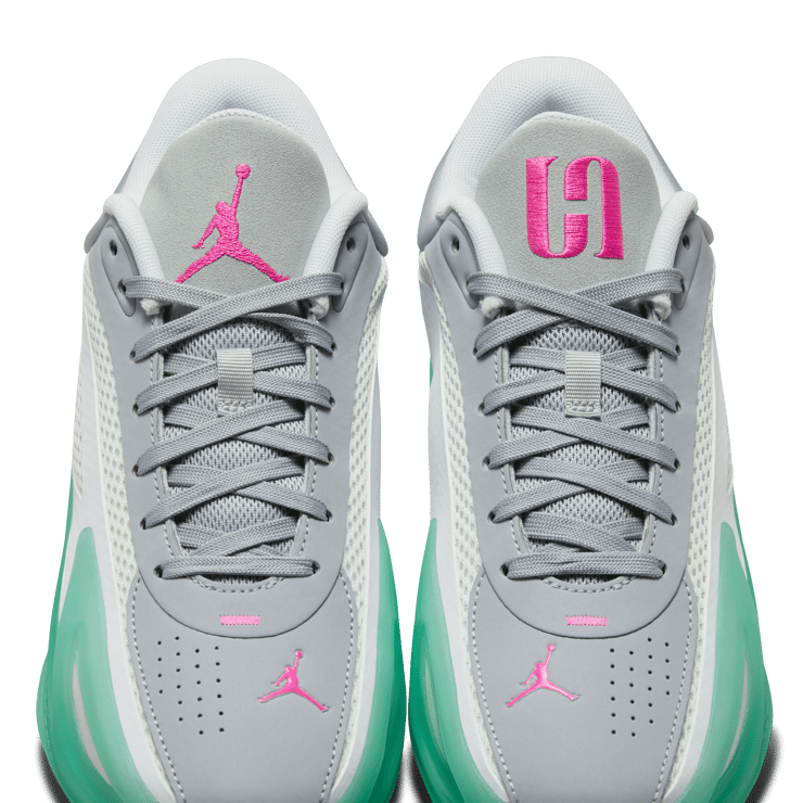 Jordan Heir Series 2 White Metallic Silver (W) Angle 8