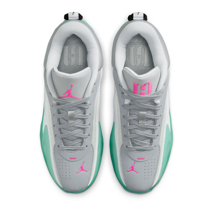 Jordan Heir Series 2 White Metallic Silver (W) Angle 3