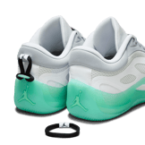 Jordan Heir Series 2 White Metallic Silver (W) Angle 9