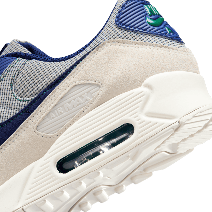 Nike Air Max 90 Coconut Milk Deep Royal Angle 7