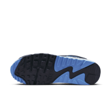 Nike Air Max 90 White University Blue Dark Obsidian Angle 0