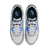 Nike Air Max 90 White University Blue Dark Obsidian Angle 1