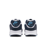Nike Air Max 90 White University Blue Dark Obsidian Angle 3