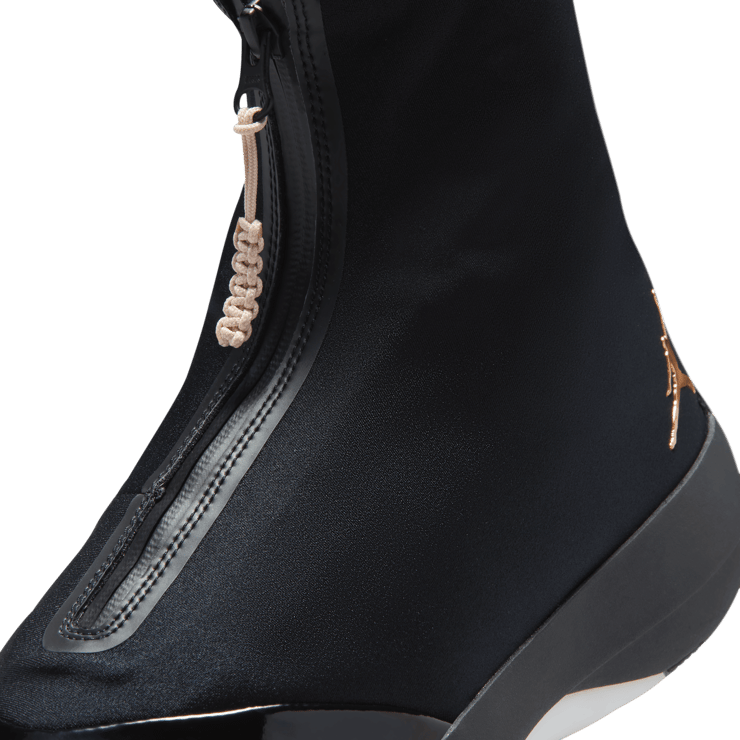 Air Jordan 4028 Black Metallic Gold Angle 6