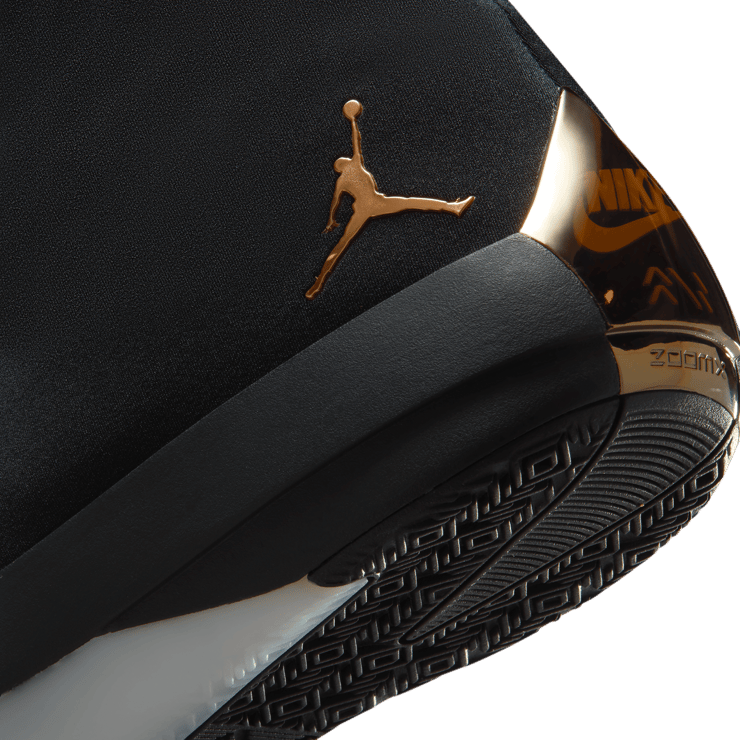 Air Jordan 4028 Black Metallic Gold Angle 7
