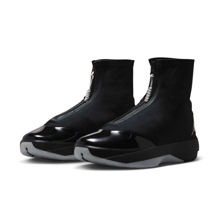 Air Jordan 4028 Black Metallic Gold Angle 4