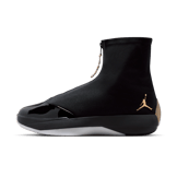 Air Jordan 4028 Black Metallic Gold Angle 0