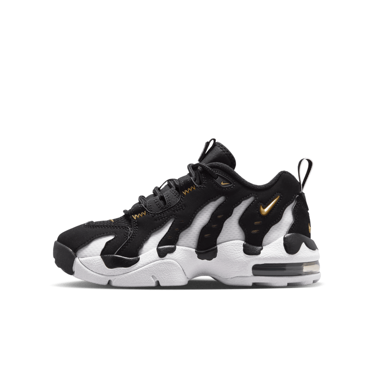 Nike Air DT Max '96 Low Black Metallic Gold (GS) Angle 0