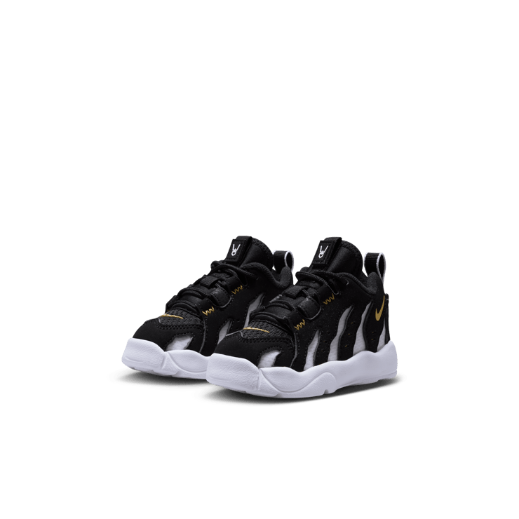 Nike Air DT Max '96 Low Black Metallic Gold (TD) Angle 4