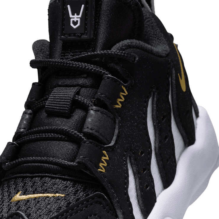 Nike Air DT Max '96 Low Black Metallic Gold (TD) Angle 6