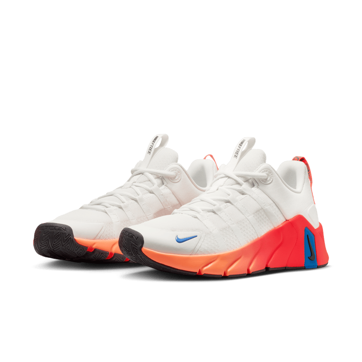 Nike Free Metcon 7 Summit White Crimson Orange Pulse Angle 4