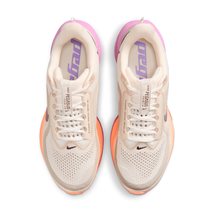 Nike Pegasus Premium Chalk Orange Pulse (W) Angle 3