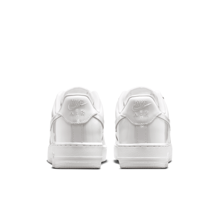 Nike Air Force 1 Low Patent Leather Premium White Angle 5