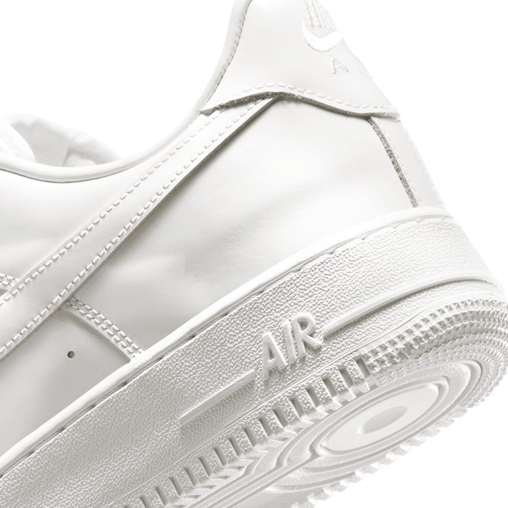 Nike Air Force 1 Low Patent Leather Premium White Angle 7