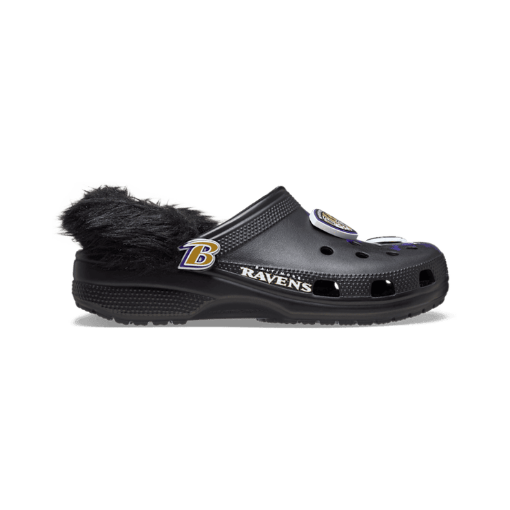 Crocs Classic Clog NFL Baltimore Ravens Angle 1