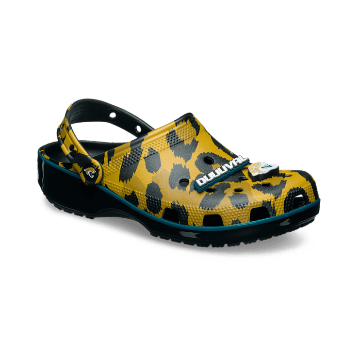 Crocs Classic Clog NFL Jacksonville Jaguars Angle 3