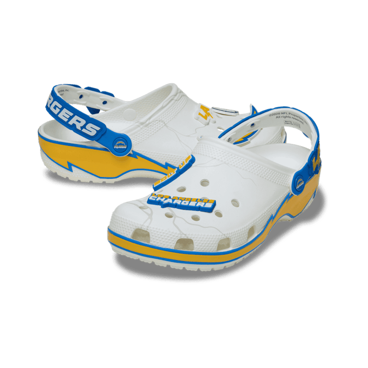 Crocs Classic Clog NFL Los Angeles Chargers Angle 0