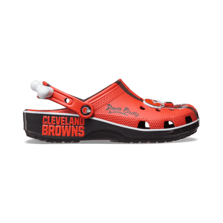Crocs Classic Clog NFL Cleveland Browns Angle 1