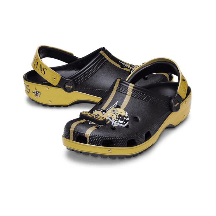 Crocs Classic Clog NFL New Orleans Saints Angle 0