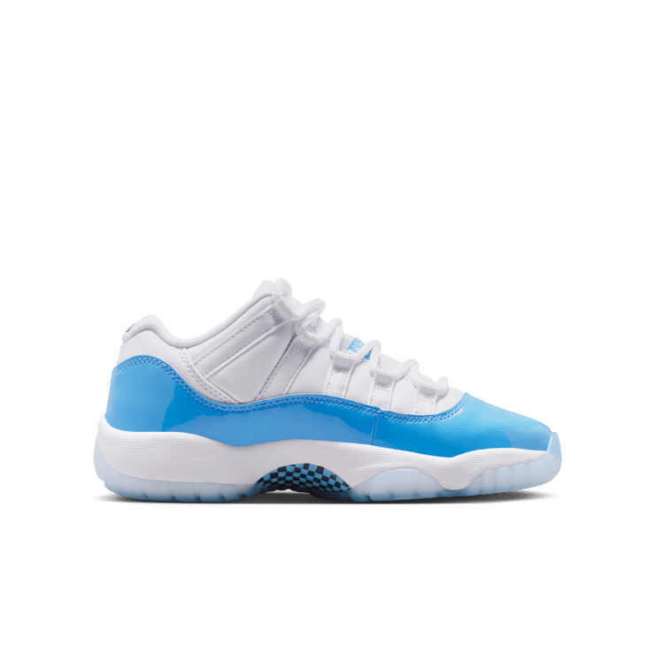 Air Jordan 11 Retro Low White University Blue (GS) Angle 2