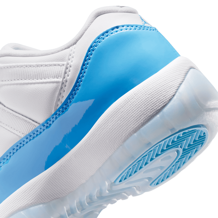 Air Jordan 11 Retro Low White University Blue (GS) Angle 7