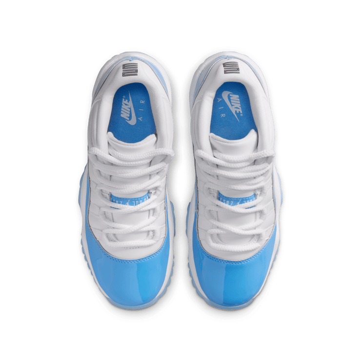 Air Jordan 11 Retro Low White University Blue (GS) Angle 3