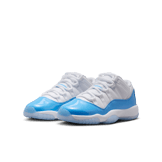 Air Jordan 11 Retro Low White University Blue (GS) Angle 4