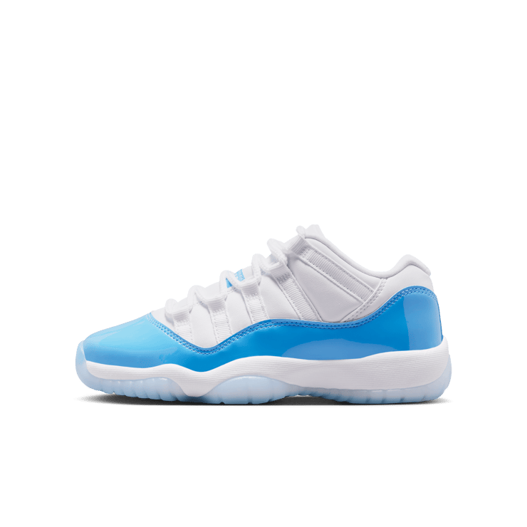 Air Jordan 11 Retro Low White University Blue (GS) Angle 0